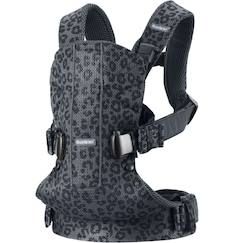 Puériculture-Porte-bébé one air tissu mesh 3d léopard