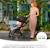 Poussette Kinderkraft APINO légère et compacte avec pliage automatique, dossier inclinable et roues increvables Noir 3 - vertbaudet enfant 