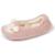 Chaussons ballerines sherpa, semelle antidérapante Blush 1 - vertbaudet enfant 
