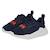 Baskets basses à lacets Marine rouge+Rouge 3 - vertbaudet enfant 
