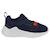 Baskets basses à lacets Marine rouge+Rouge 1 - vertbaudet enfant 