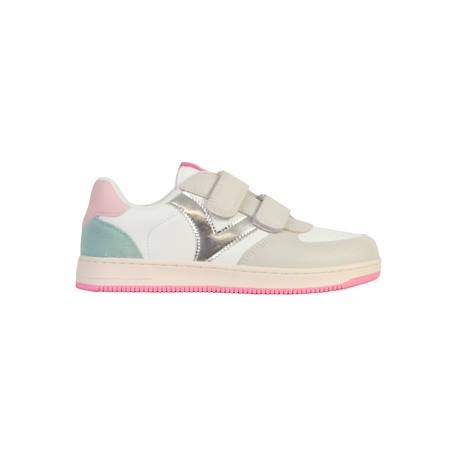 Baskets basses  à scratch Rose 1 - vertbaudet enfant 