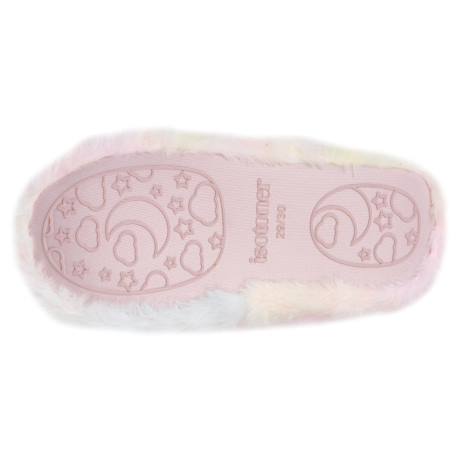 Chaussons mocassins imitation fourrure, semelle antidérapante Multicolor 4 - vertbaudet enfant 