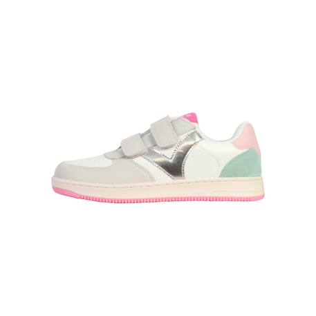 Baskets basses  à scratch Rose 2 - vertbaudet enfant 