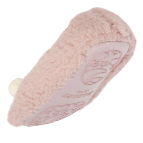 Chaussons ballerines sherpa, semelle antidérapante Blush 5 - vertbaudet enfant 