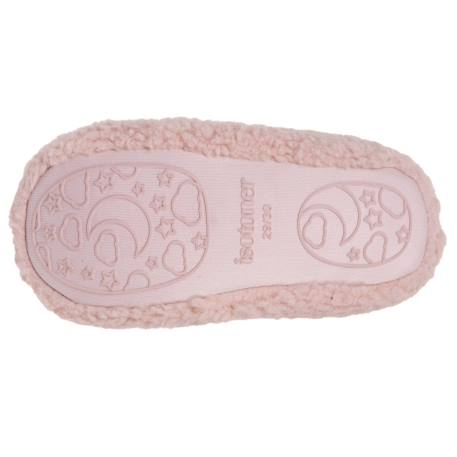 Chaussons ballerines sherpa, semelle antidérapante Blush 4 - vertbaudet enfant 