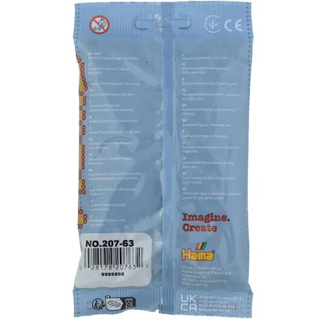 Sachet 1000 perles plastique midi bronze Beige 3 - vertbaudet enfant 