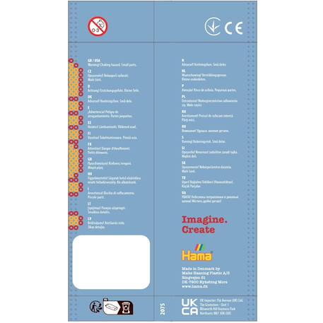 Sachet 1000 perles plastique midi or Jaune 4 - vertbaudet enfant 
