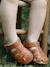 Sandales little gardener enfant en cuir vegan Brown+Dark brown+Green+Navy+Off white 6 - vertbaudet enfant 