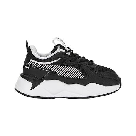 Baskets garçon 391042 Blanc+Noir+Noir blanc 13 - vertbaudet enfant 