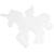 Plaque licorne perles plastique midi Blanc 1 - vertbaudet enfant 