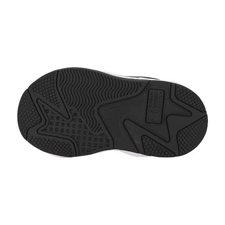 Baskets garçon 391042 Blanc+Noir+Noir blanc 17 - vertbaudet enfant 