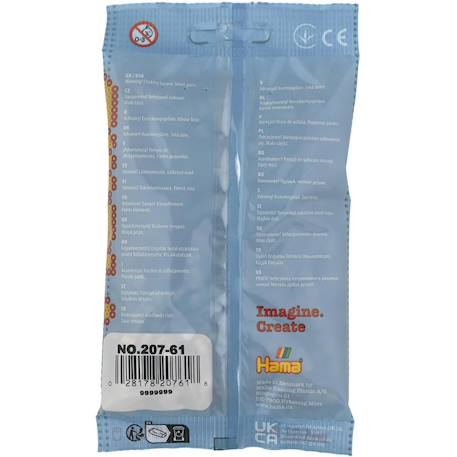 Sachet 1000 perles plastique midi or Jaune 3 - vertbaudet enfant 