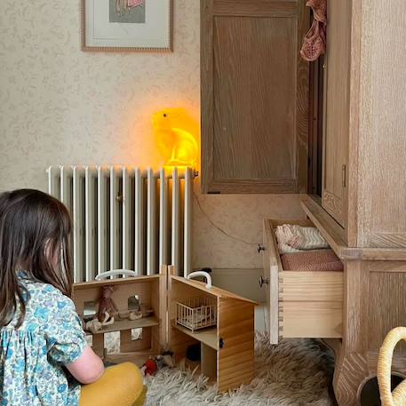 Lampe lapin Blanc 5 - vertbaudet enfant 