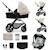Poussette Kinderkraft MOOV 2 3 en 1 avec Siège 2 en 1 Transformable, MINK PRO i-Size, Travel System et Roues Increvables Beige+Gris+Noir 7 - vertbaudet enfant 