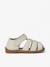 Sandales little gardener enfant en cuir vegan Brown+Dark brown+Green+Navy+Off white 22 - vertbaudet enfant 
