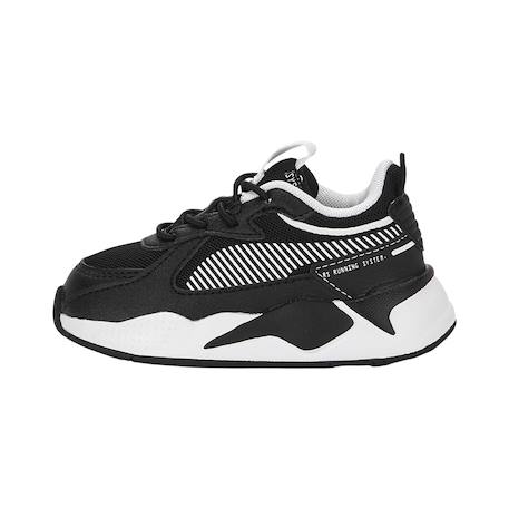 Baskets garçon 391042 Blanc+Noir+Noir blanc 14 - vertbaudet enfant 