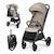 Poussette loom pratique et confortable Beige 1 - vertbaudet enfant 