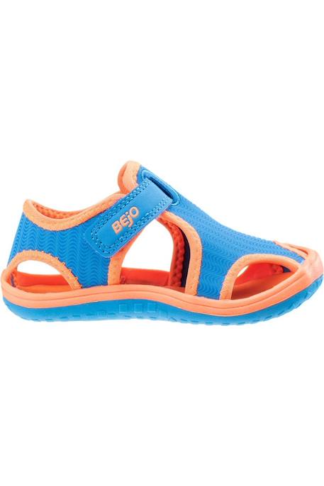 Sandales  trukiz Bleu / orange+Rose / fuchsia 4 - vertbaudet enfant 