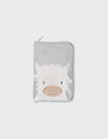 Protège carnet de santé effet fourrure Vert 1 - vertbaudet enfant 