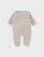 Pyjama en velours brodé – orso Beige 3 - vertbaudet enfant 