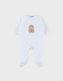 Bébé-Pyjama, surpyjama-Pyjama en velours brodé – fluffy