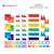 Jeu de construction magnétique arc-en-ciel pack de creative, 102 pièces Arc-en-ciel 6 - vertbaudet enfant 