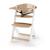 Chaise Haute Évolutive Kinderkraft ENOCK 2 en 1 avec Assise Réglable, Repose-Pieds Ajustable et Bois de Hêtre Massif Beige+Blanc+Blanc/bois+Bleu marine+Bois naturel+Gris+Gris / bois+Marron+Noir 13 - vertbaudet enfant 