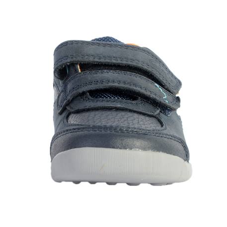 Baskets basses à scratch Navy combi 4 - vertbaudet enfant 