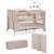 Lit Parapluie 2 en 1, Lit bébé voyage de la naissance jusqu’à 15 kg Beige1+Gris 1 - vertbaudet enfant 