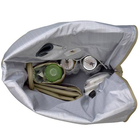 Sac à dos à langer rolltop anthracite Olive 5 - vertbaudet enfant 