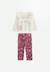 Pyjama enfant 2 pièces en velours mila Ecru 1 - vertbaudet enfant 