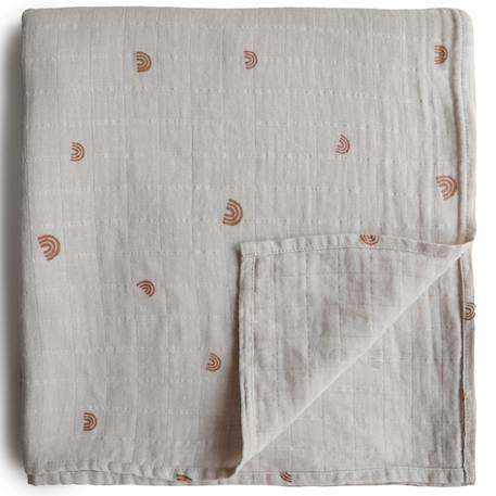 Maxi lange en coton bio Beige, rouge+Bleu, blanc+Ecru+Ecru, jaune, rouge+Ecru, marron, bleu+Ecru, rouge+Terracotta 10 - vertbaudet enfant 