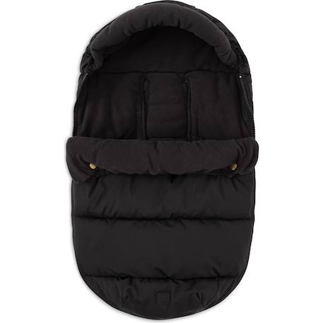 Nid d'ange passe sangle puffed biscuit (groupe 0+) Marron+Noir 5 - vertbaudet enfant 
