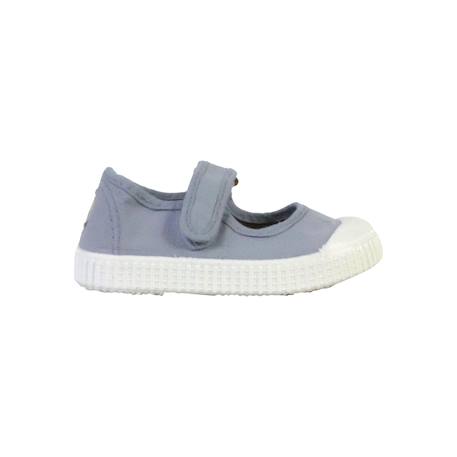 Ballerines  à scratch Blanc+Bleu+Nude+Rose framboise+Violet pétale 7 - vertbaudet enfant 