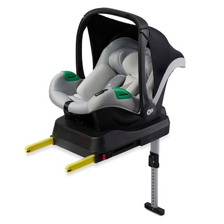 Siege auto i size avec base pratique et confortable Gris+Noir 1 - vertbaudet enfant 
