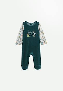 Bébé-Pyjama, surpyjama-Pyjama bébé en velours canopée