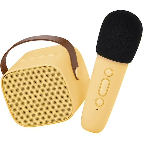 Boîte karaoké enceinte et micro Bleu+Jaune+Rose 7 - vertbaudet enfant 