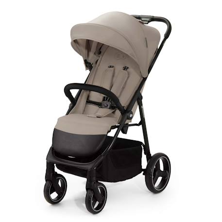 Poussette TRIG 3 Pliable d’Une Main jusqu’à 25 kg avec Dossier Allongé, Grandes Roues et Capote Imperméable Beige+Gris+Marron+Noir 1 - vertbaudet enfant 