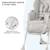 Chaise haute de luxe  Yummi bebe enfant, réglable, plateau amovible Gris+Multicolore+Rose 5 - vertbaudet enfant 
