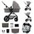 Poussette 3 en 1 Kinderkraft MOOV 2 AIR avec Siège 2 en 1 Transformable, Roues Gonflables et MINK PRO i-Size Inclus Beige+Gris+Gris anthracite+Noir 7 - vertbaudet enfant 