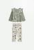 Pyjama enfant 2 pièces en velours lily Kaki 1 - vertbaudet enfant 