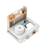 Mini cuisine enfant en bois bistro Gris, blanc, bleu 5 - vertbaudet enfant 