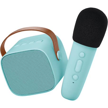 Boîte karaoké enceinte et micro Bleu+Rose 1 - vertbaudet enfant 