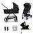 Poussette NEWLY 4 en 1 avec Siège 2 en 1 Transformable, MINK PRO i-Size, Travel System et Pliage Facile Beige+Gris+Noir 13 - vertbaudet enfant 