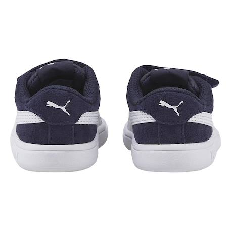 Baskets basses  à scratch Marine blanc 6 - vertbaudet enfant 
