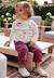 Ensemble enfant sweat et pantalon en molleton mila Rose 1 - vertbaudet enfant 
