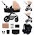 Poussette 3 en 1 Kinderkraft MOOV 2 AIR avec Siège 2 en 1 Transformable, Roues Gonflables et MINK PRO i-Size Inclus Beige+Gris+Gris anthracite+Noir 1 - vertbaudet enfant 