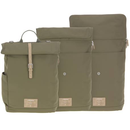 Sac à dos à langer rolltop anthracite Olive 6 - vertbaudet enfant 