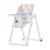 Chaise haute de luxe  Yummi bebe enfant, réglable, plateau amovible Multicolore+Rose 1 - vertbaudet enfant 